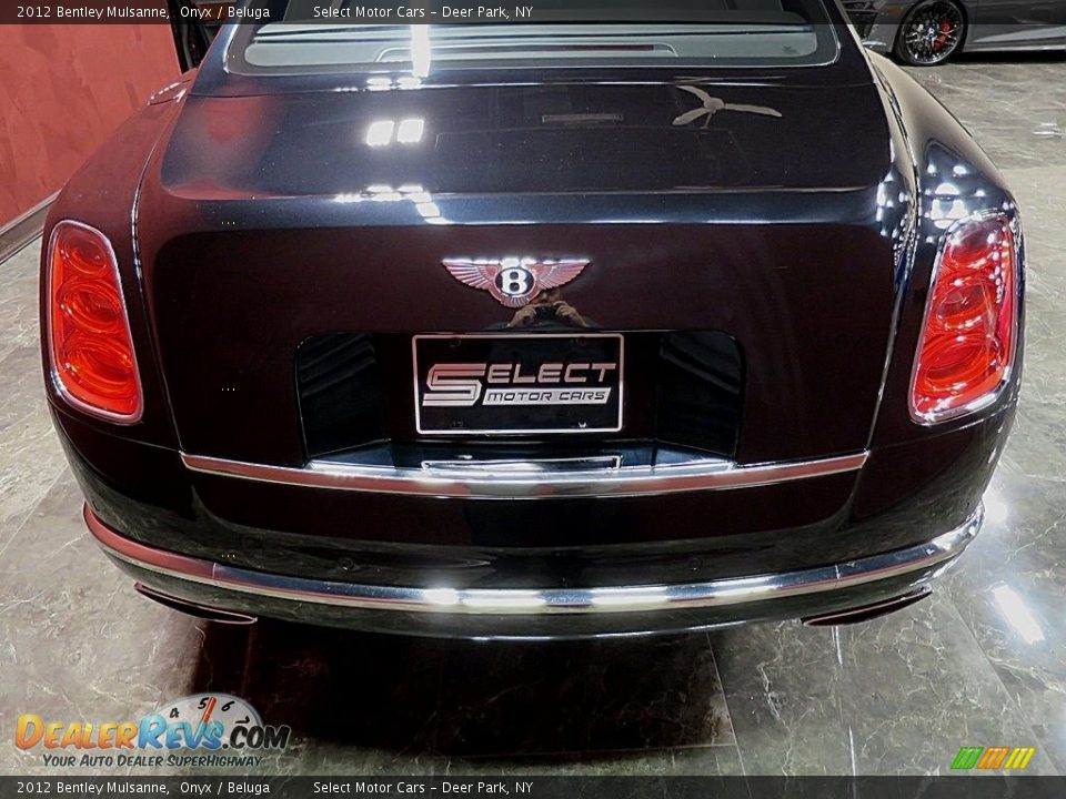 2012 Bentley Mulsanne Onyx / Beluga Photo #4