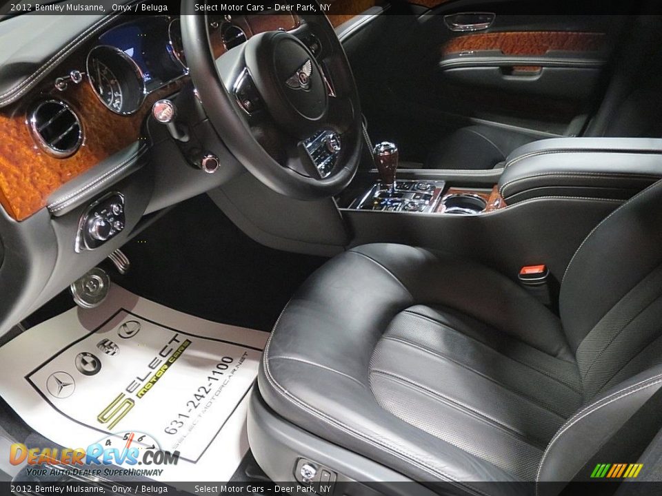 Front Seat of 2012 Bentley Mulsanne  Photo #7