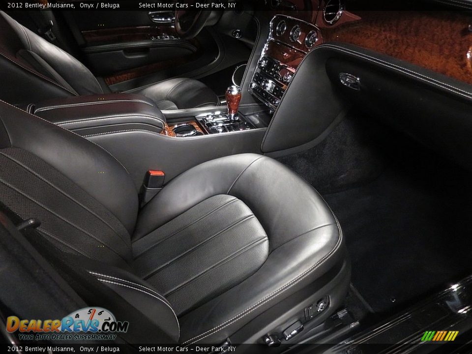 2012 Bentley Mulsanne Onyx / Beluga Photo #9