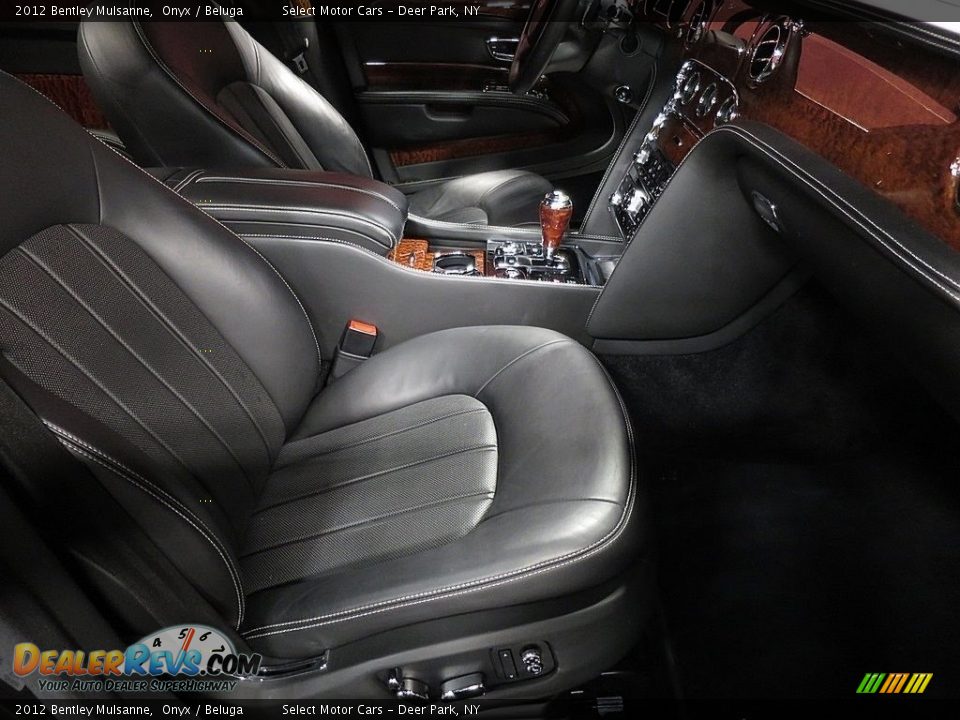 2012 Bentley Mulsanne Onyx / Beluga Photo #10
