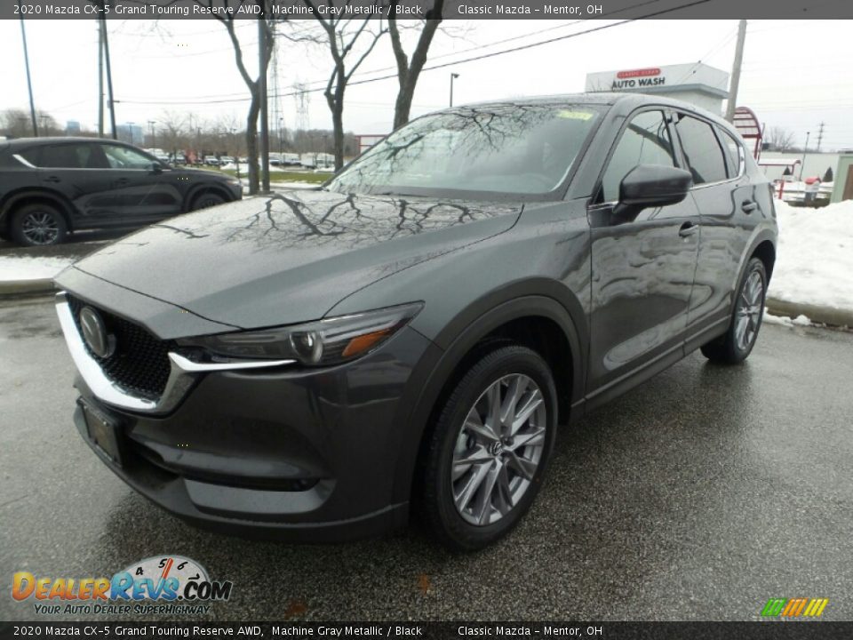 2020 Mazda CX-5 Grand Touring Reserve AWD Machine Gray Metallic / Black Photo #3