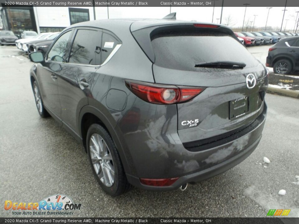 2020 Mazda CX-5 Grand Touring Reserve AWD Machine Gray Metallic / Black Photo #5