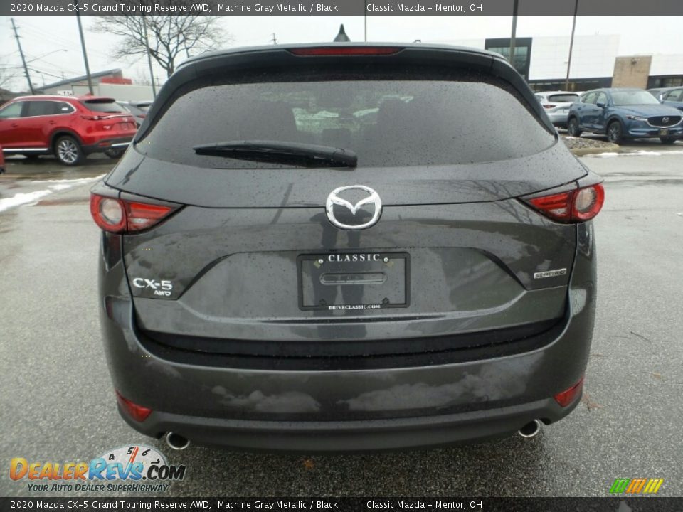 2020 Mazda CX-5 Grand Touring Reserve AWD Machine Gray Metallic / Black Photo #6