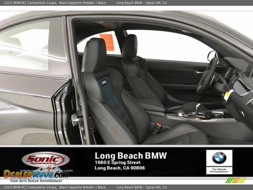 2020 BMW M2 Competition Coupe Black Sapphire Metallic / Black Photo #7