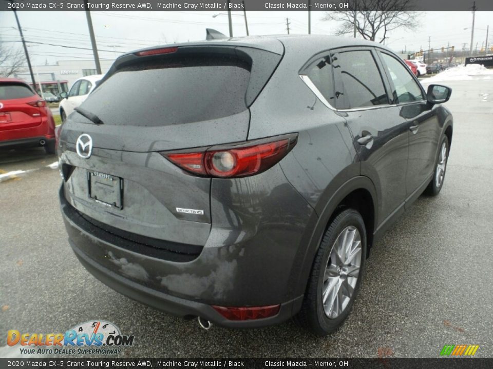 2020 Mazda CX-5 Grand Touring Reserve AWD Machine Gray Metallic / Black Photo #7