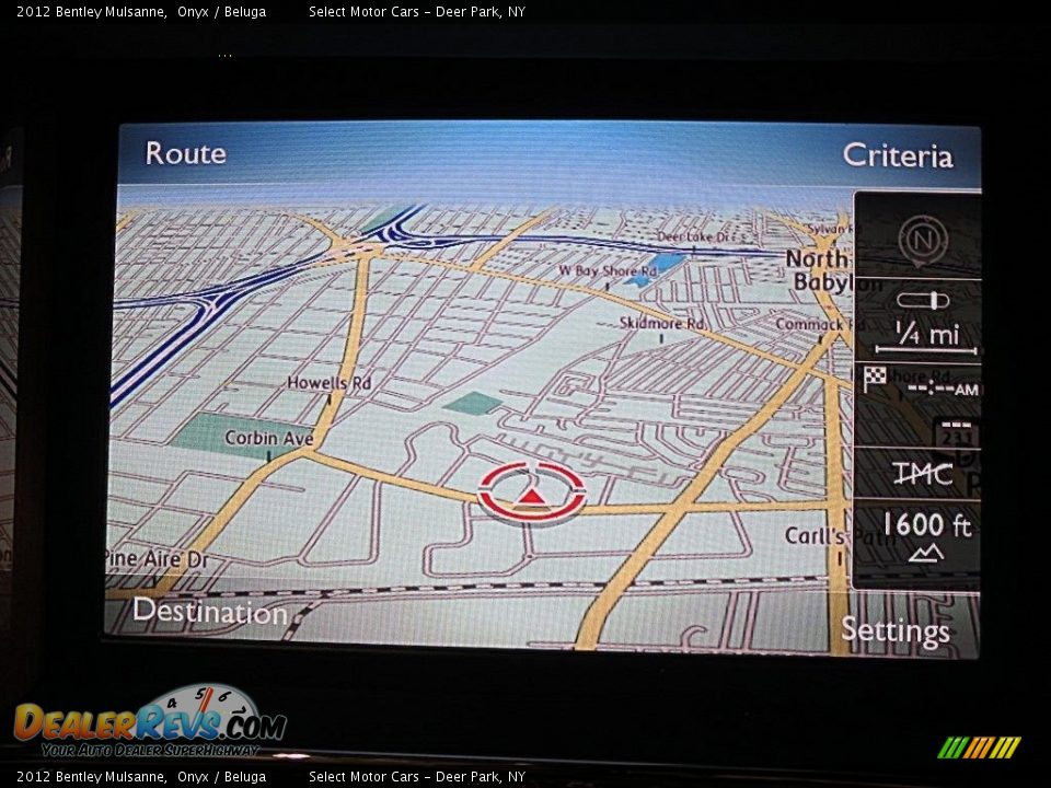 Navigation of 2012 Bentley Mulsanne  Photo #18