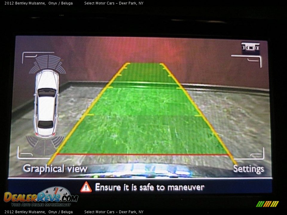 2012 Bentley Mulsanne Onyx / Beluga Photo #19