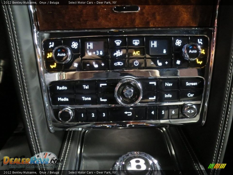 2012 Bentley Mulsanne Onyx / Beluga Photo #23