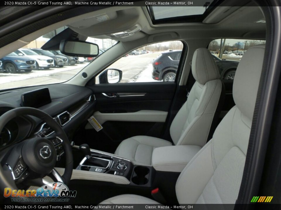 Front Seat of 2020 Mazda CX-5 Grand Touring AWD Photo #8
