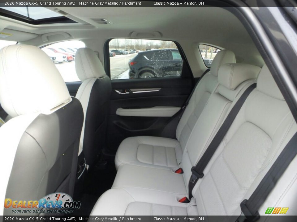 Rear Seat of 2020 Mazda CX-5 Grand Touring AWD Photo #9