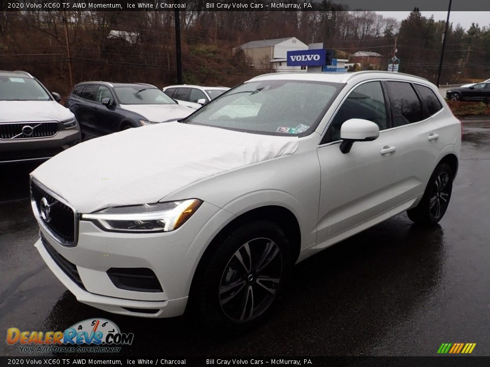 2020 Volvo XC60 T5 AWD Momentum Ice White / Charcoal Photo #5