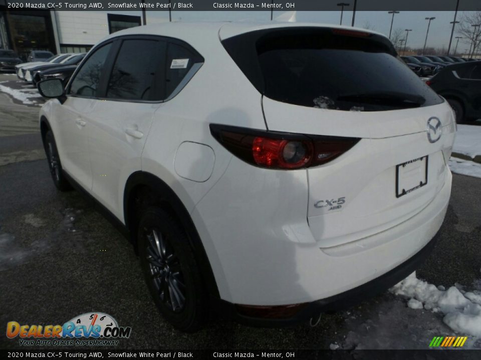 2020 Mazda CX-5 Touring AWD Snowflake White Pearl / Black Photo #5