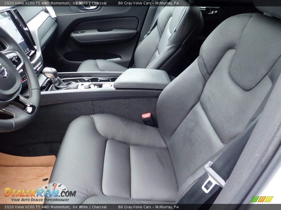 2020 Volvo XC60 T5 AWD Momentum Ice White / Charcoal Photo #7