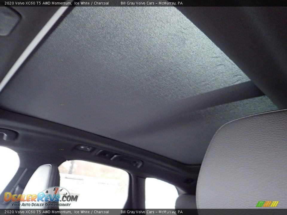 2020 Volvo XC60 T5 AWD Momentum Ice White / Charcoal Photo #12