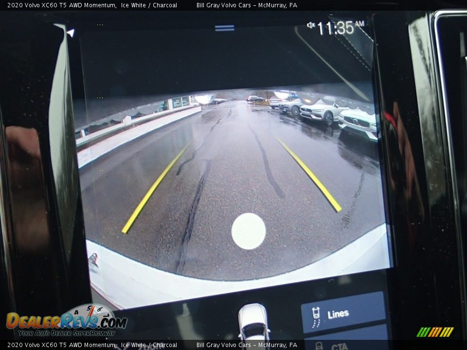 2020 Volvo XC60 T5 AWD Momentum Ice White / Charcoal Photo #15