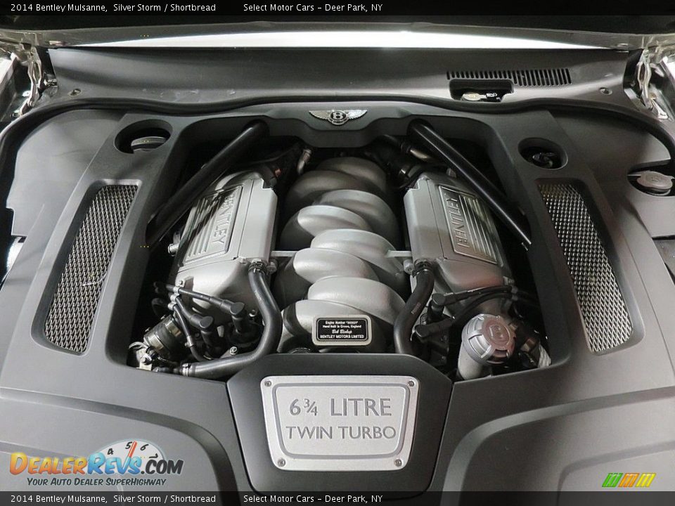 2014 Bentley Mulsanne  6.75 Liter Twin-Turbocharged OHV 16-Valve VVT V8 Engine Photo #36