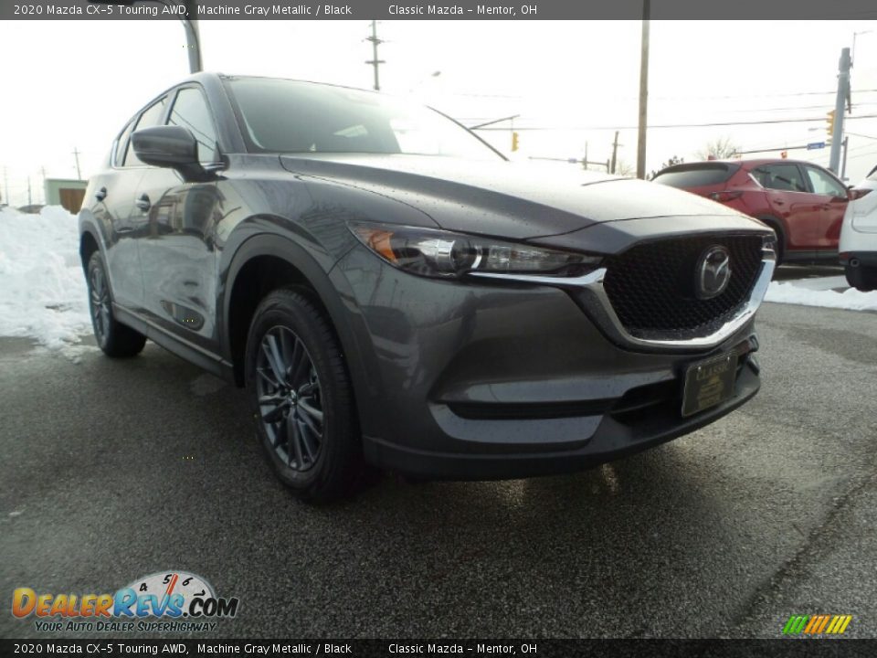 2020 Mazda CX-5 Touring AWD Machine Gray Metallic / Black Photo #1