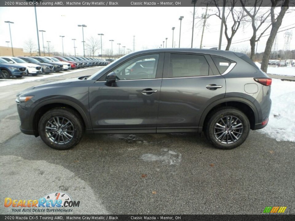 Machine Gray Metallic 2020 Mazda CX-5 Touring AWD Photo #4