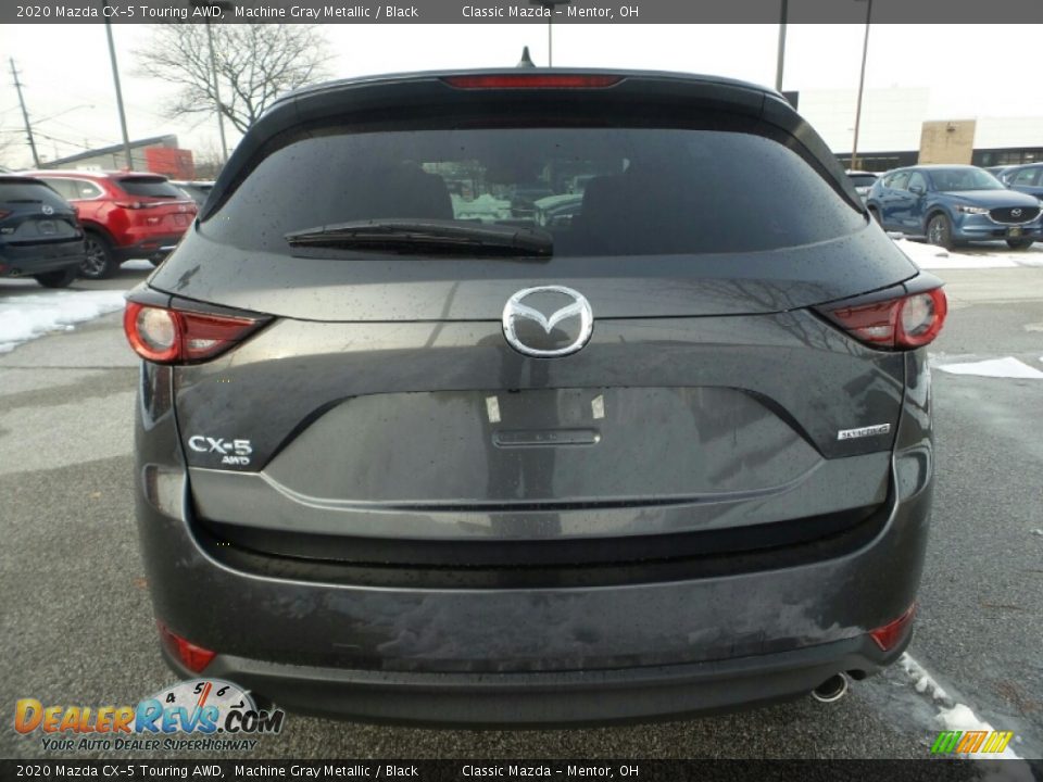 2020 Mazda CX-5 Touring AWD Machine Gray Metallic / Black Photo #6