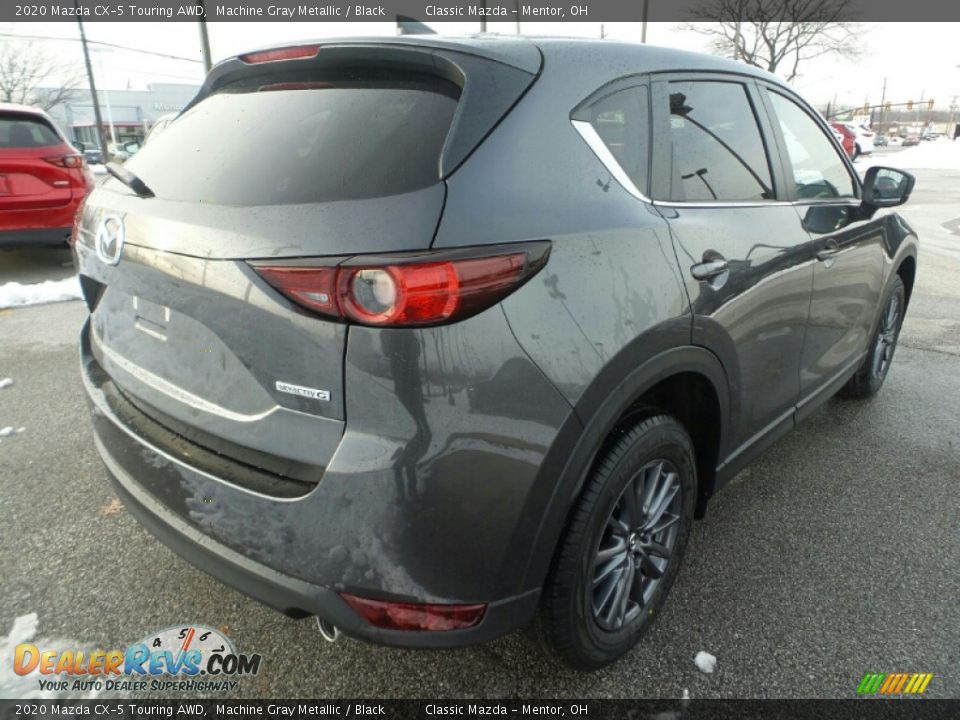 2020 Mazda CX-5 Touring AWD Machine Gray Metallic / Black Photo #7