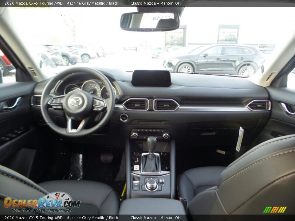 Black Interior - 2020 Mazda CX-5 Touring AWD Photo #10