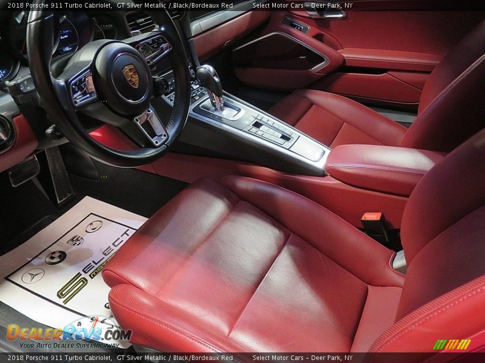 Front Seat of 2018 Porsche 911 Turbo Cabriolet Photo #18