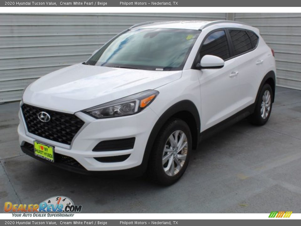 2020 Hyundai Tucson Value Cream White Pearl / Beige Photo #4