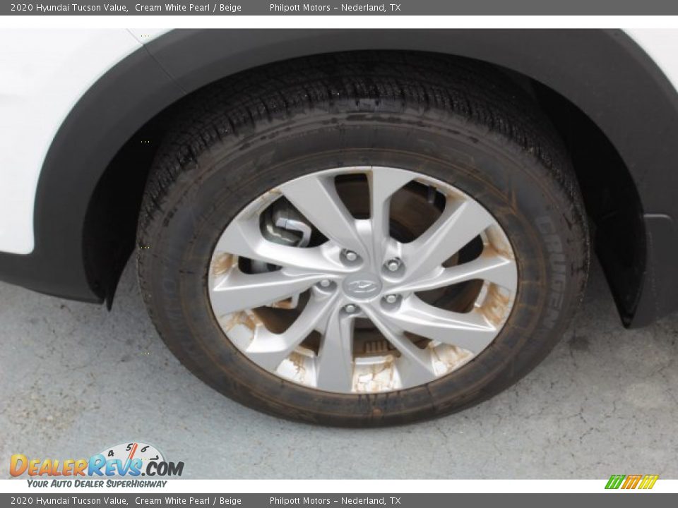 2020 Hyundai Tucson Value Cream White Pearl / Beige Photo #5