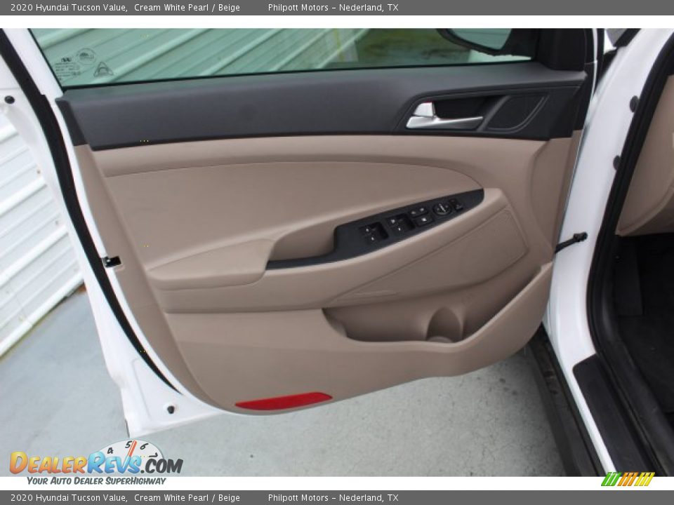 2020 Hyundai Tucson Value Cream White Pearl / Beige Photo #9