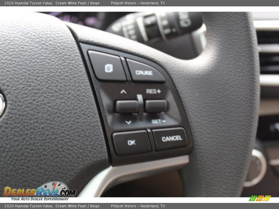 2020 Hyundai Tucson Value Cream White Pearl / Beige Photo #12