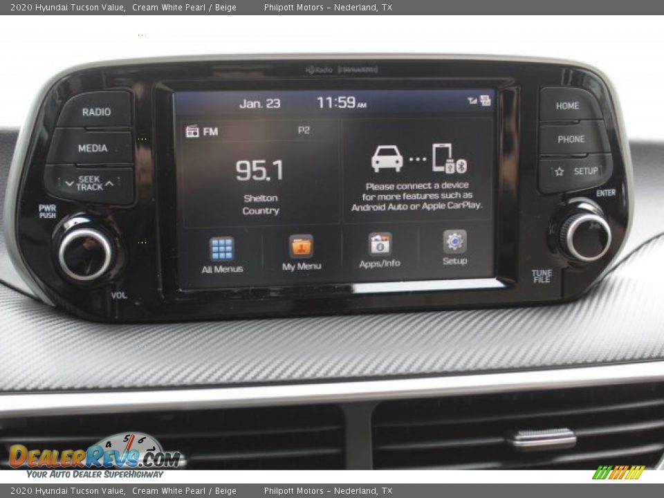 2020 Hyundai Tucson Value Cream White Pearl / Beige Photo #15