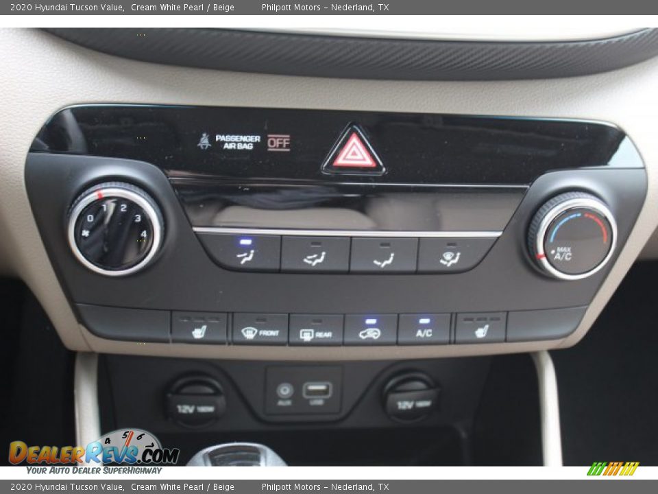 2020 Hyundai Tucson Value Cream White Pearl / Beige Photo #16