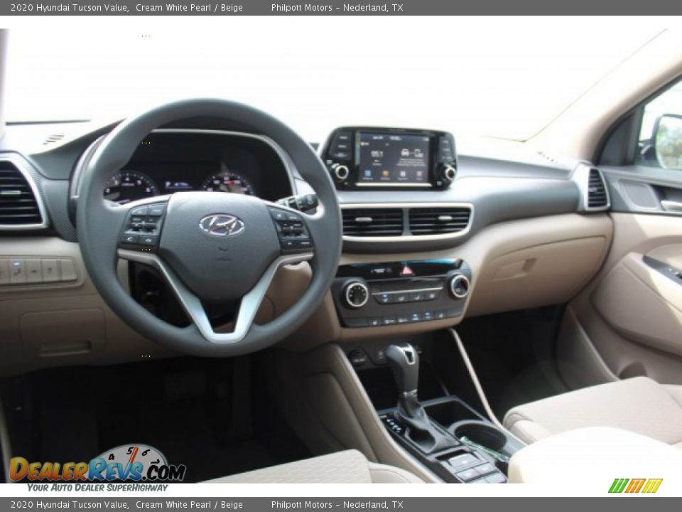 2020 Hyundai Tucson Value Cream White Pearl / Beige Photo #20