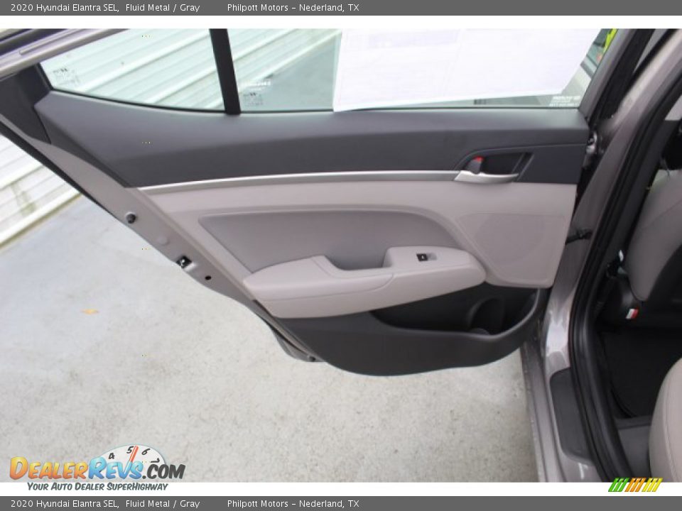 2020 Hyundai Elantra SEL Fluid Metal / Gray Photo #17