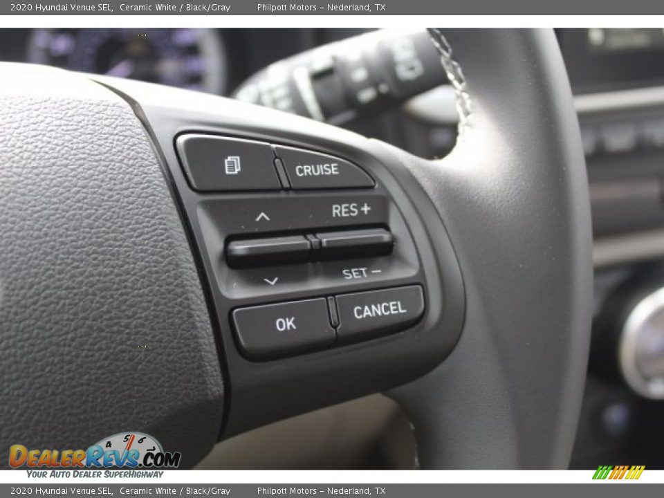 2020 Hyundai Venue SEL Steering Wheel Photo #12