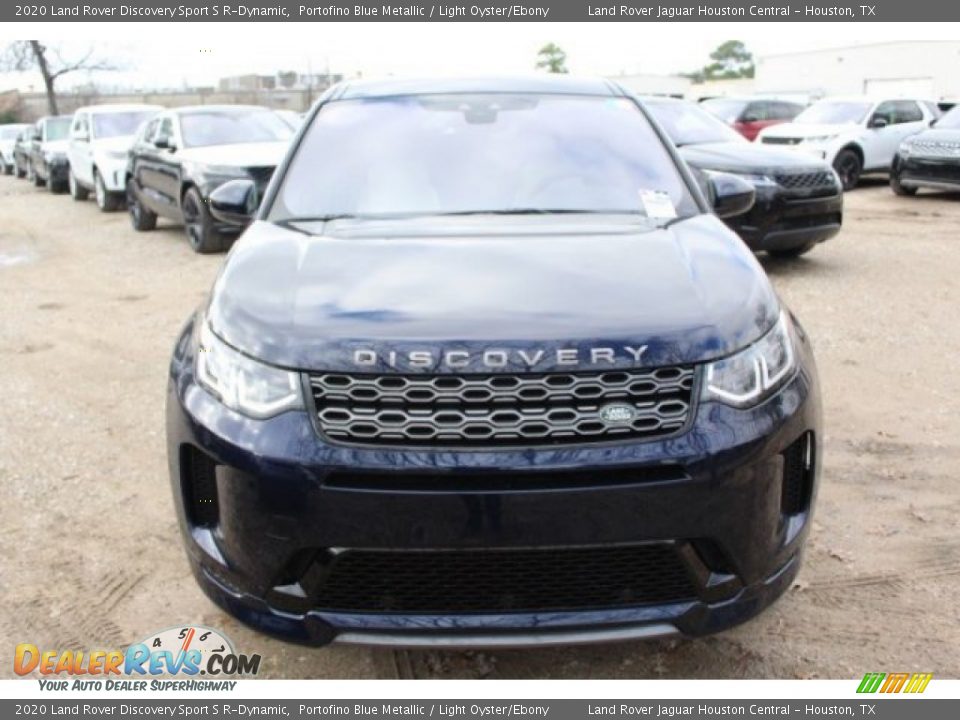 2020 Land Rover Discovery Sport S R-Dynamic Portofino Blue Metallic / Light Oyster/Ebony Photo #8