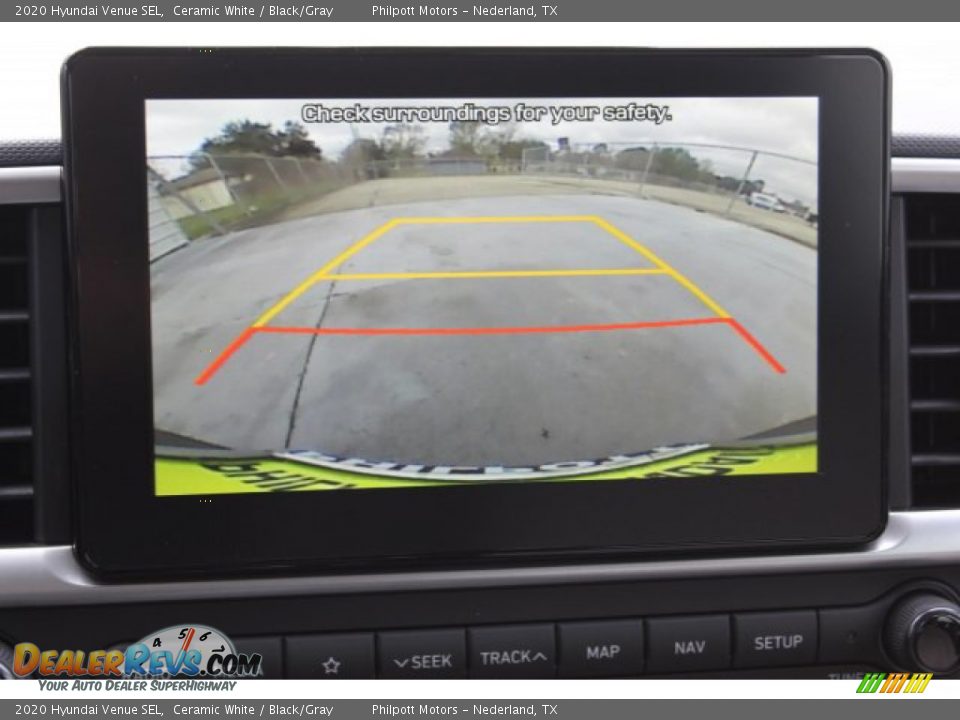 2020 Hyundai Venue SEL Ceramic White / Black/Gray Photo #18