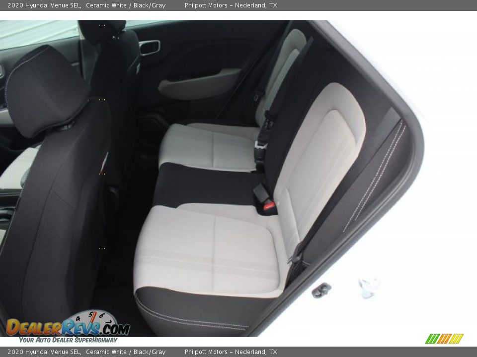2020 Hyundai Venue SEL Ceramic White / Black/Gray Photo #20