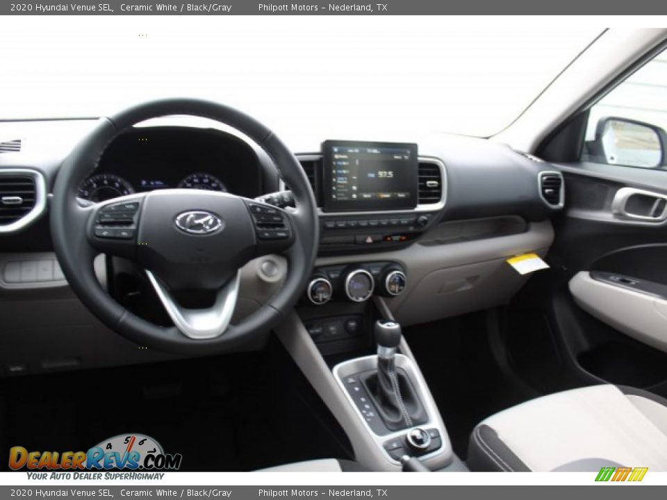 2020 Hyundai Venue SEL Ceramic White / Black/Gray Photo #21