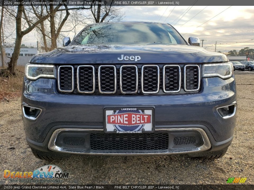 2020 Jeep Grand Cherokee Limited 4x4 Slate Blue Pearl / Black Photo #2