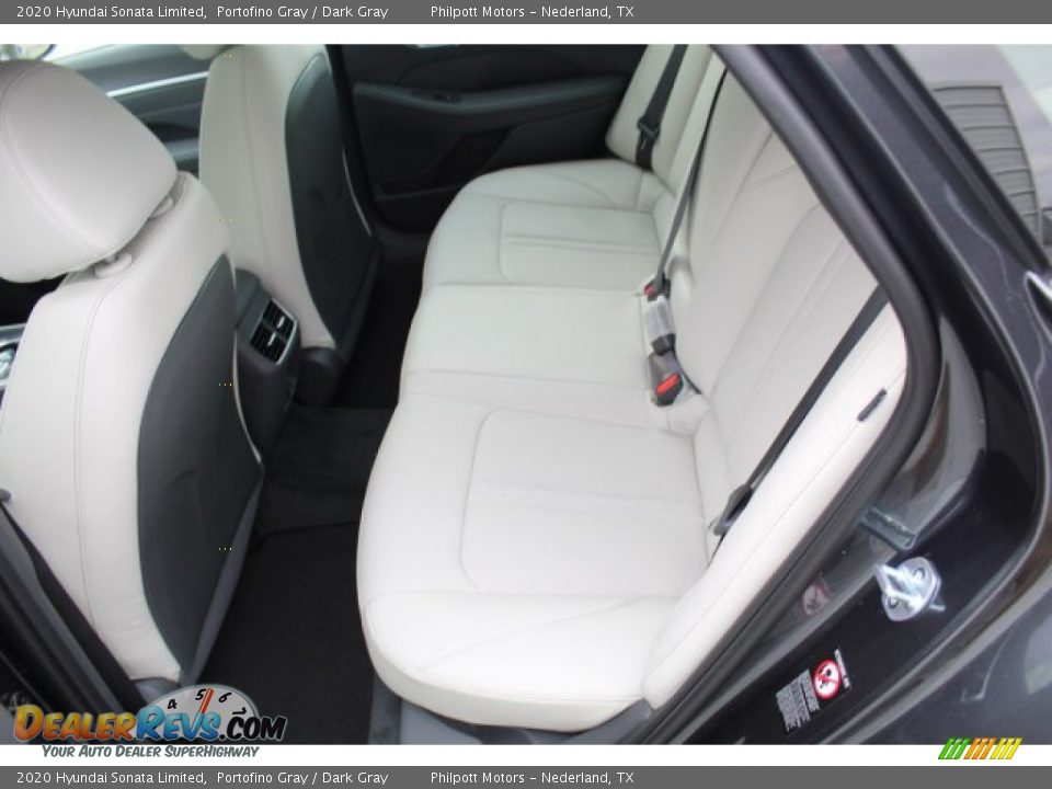 2020 Hyundai Sonata Limited Portofino Gray / Dark Gray Photo #21