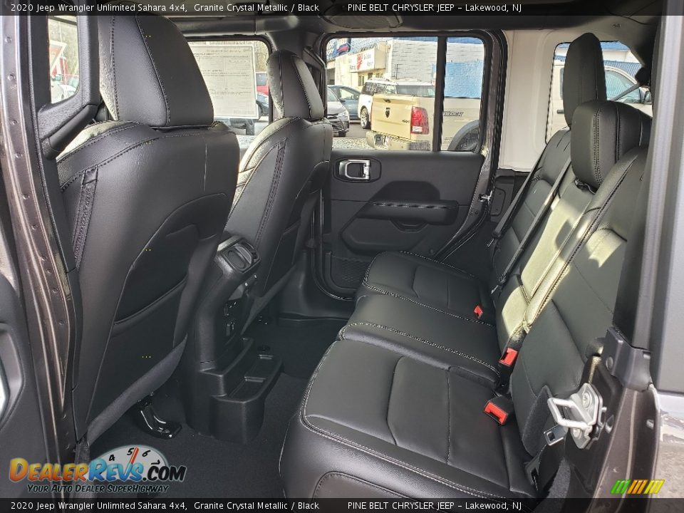 2020 Jeep Wrangler Unlimited Sahara 4x4 Granite Crystal Metallic / Black Photo #6