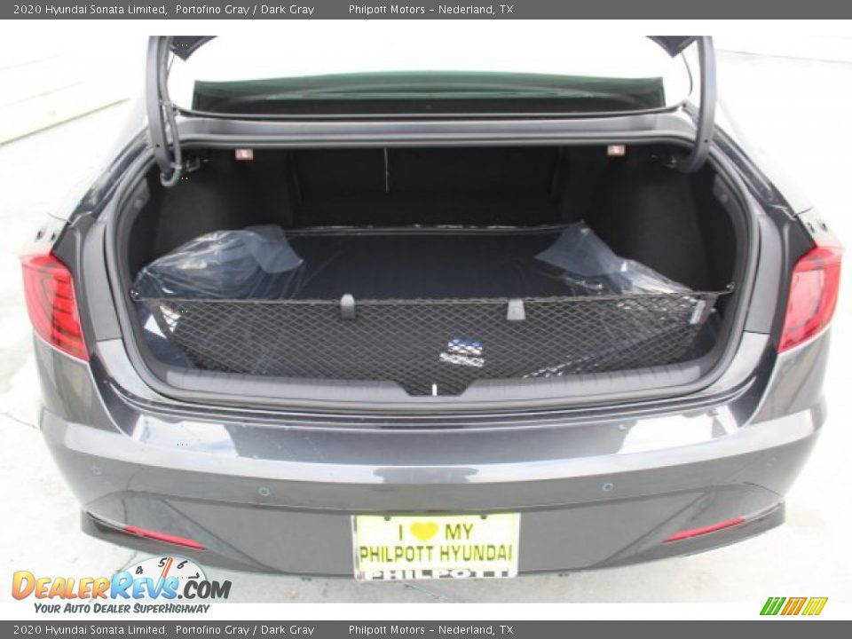 2020 Hyundai Sonata Limited Portofino Gray / Dark Gray Photo #24