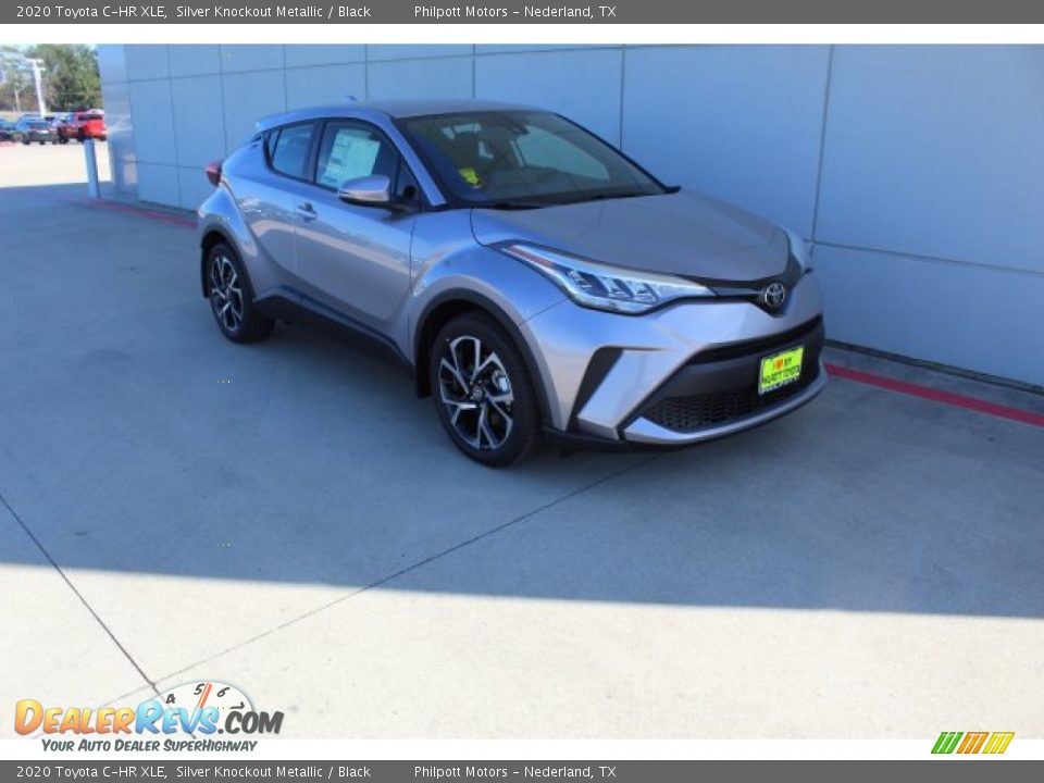 2020 Toyota C-HR XLE Silver Knockout Metallic / Black Photo #2