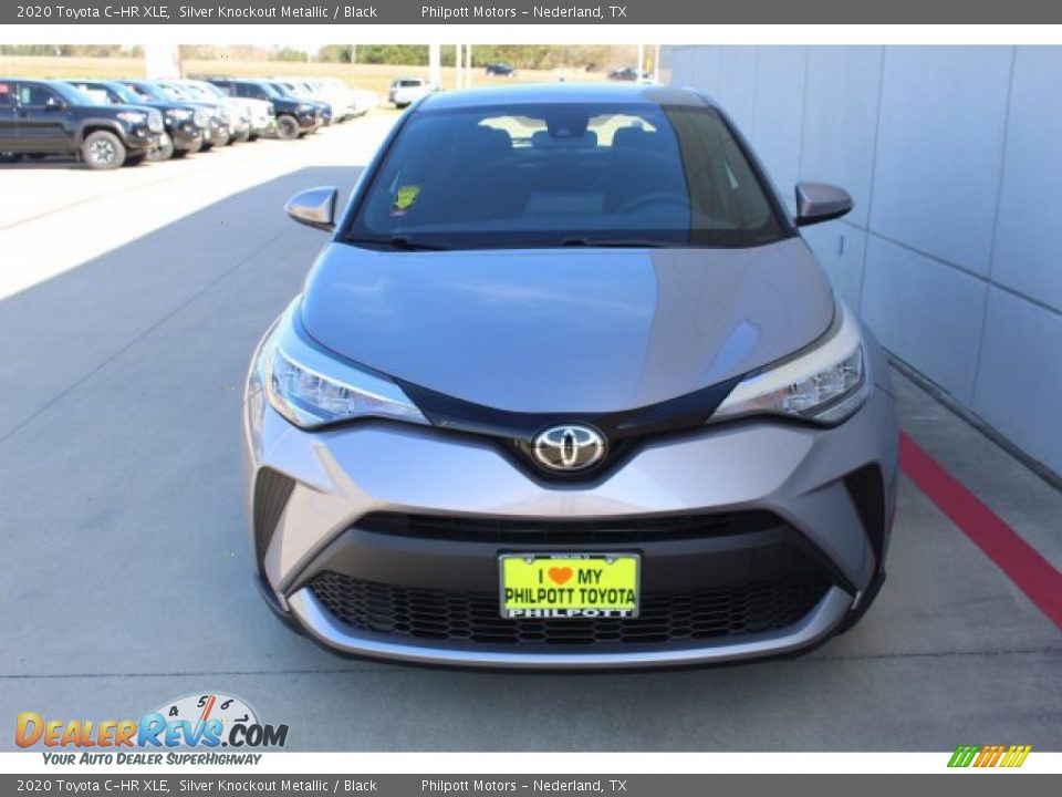 2020 Toyota C-HR XLE Silver Knockout Metallic / Black Photo #3