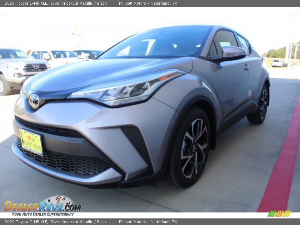 2020 Toyota C-HR XLE Silver Knockout Metallic / Black Photo #4