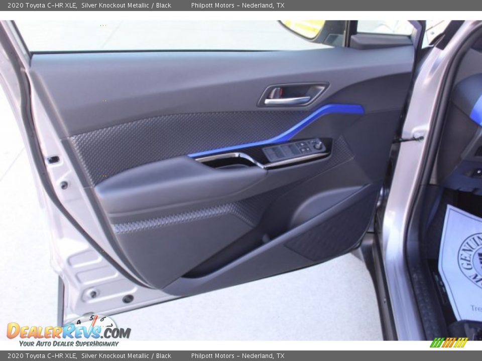 2020 Toyota C-HR XLE Silver Knockout Metallic / Black Photo #8