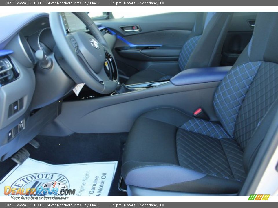 2020 Toyota C-HR XLE Silver Knockout Metallic / Black Photo #9