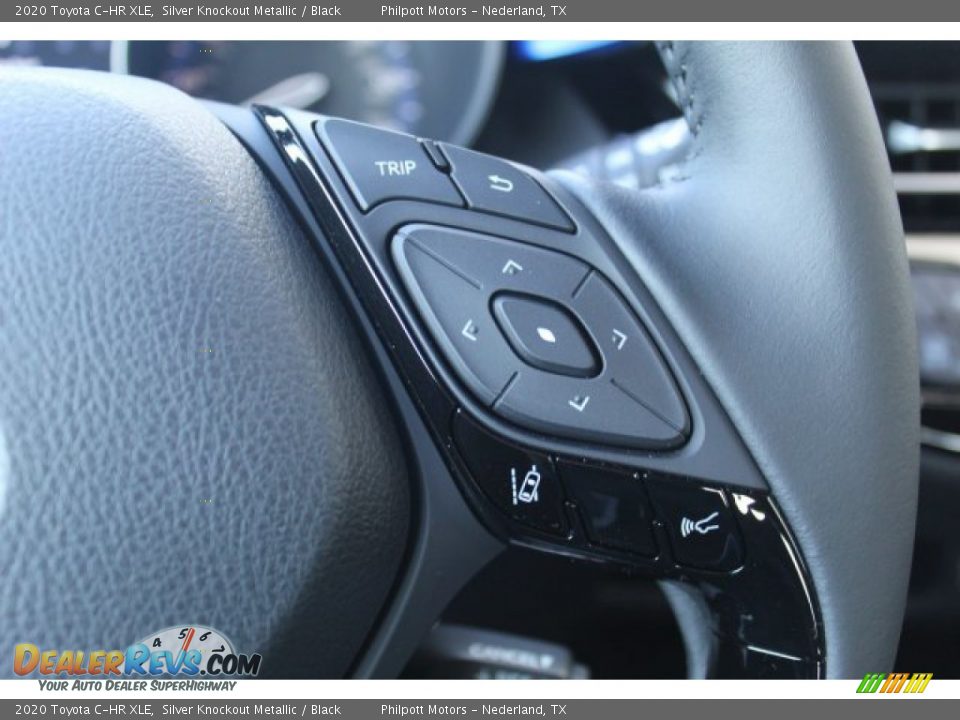 2020 Toyota C-HR XLE Silver Knockout Metallic / Black Photo #11