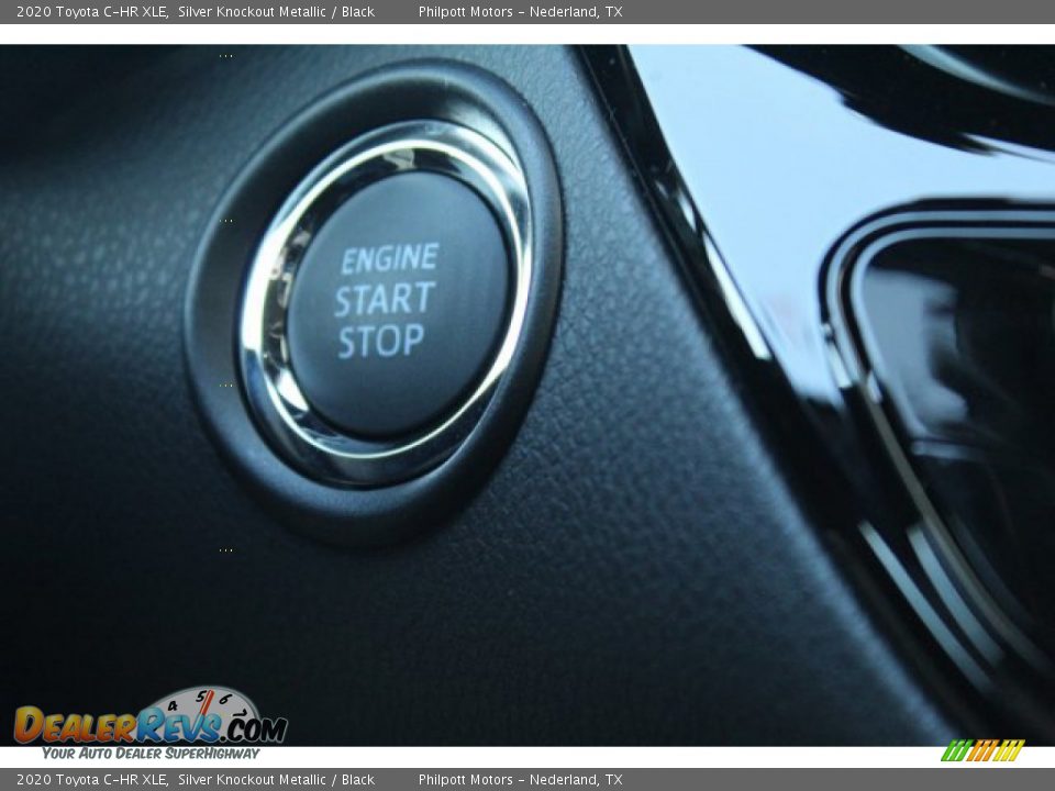 2020 Toyota C-HR XLE Silver Knockout Metallic / Black Photo #16